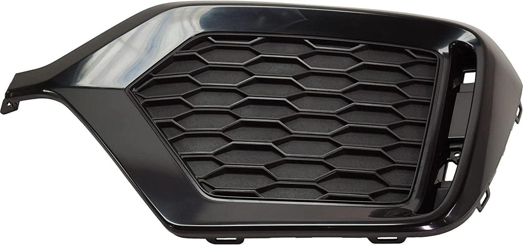 Rear, Driver and Passenger Side Bumper Trim Set of 2 Compatible with 2017-2019 Honda Civic