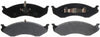 SGD477M Service Grade Semi-Metallic Disc Brake Pad Set
