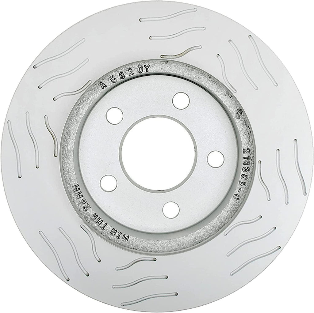 R-300 Specialty Street Performance Replacement Front Disc Brake Rotor for Select 2002-2007 Jeep Liberty Model Years (780036PER)