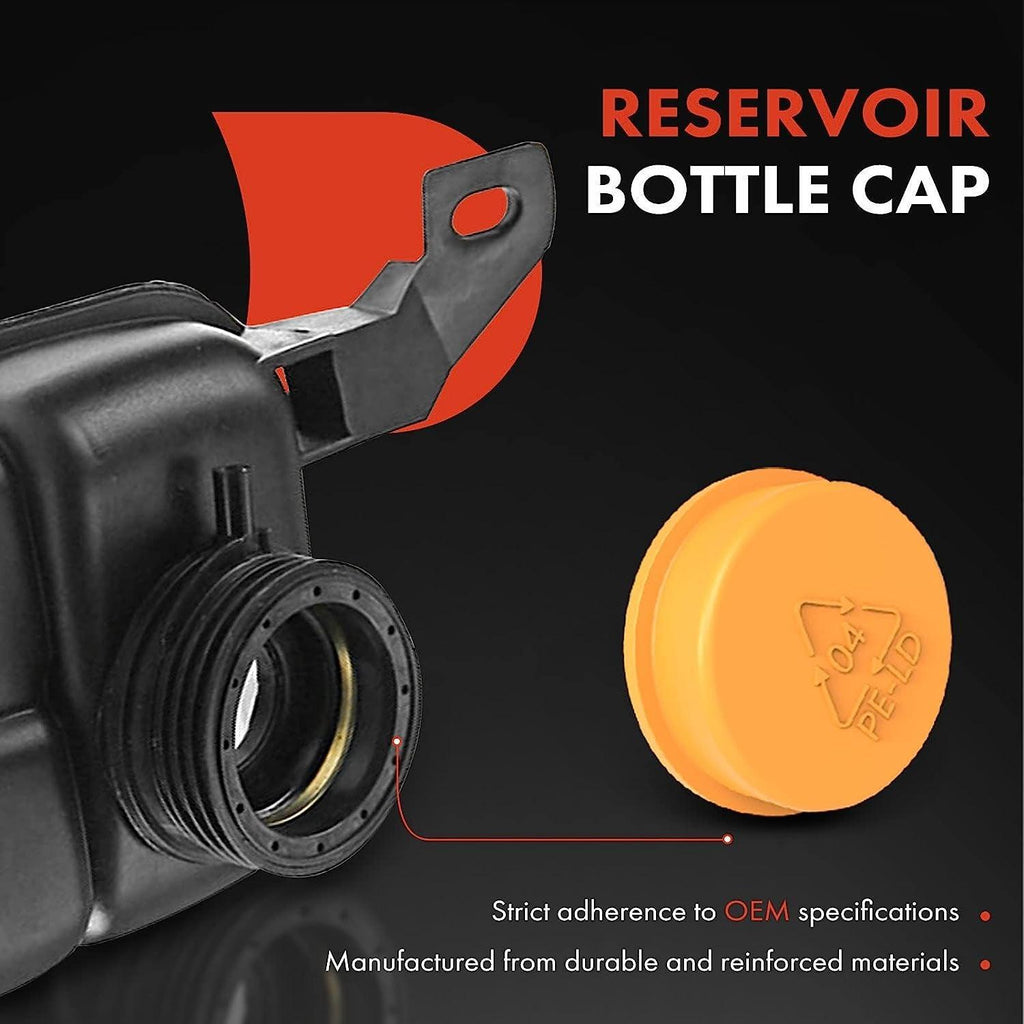 A-Premium Engine Coolant Overflow Recovery Reservoir Tank Compatible with Mercedes-Benz [W220 C215 W463] CL500,CL600 01-06, G550, S350, S430, S500, S600, S55, CL55 AMG, Replace # 2205000049
