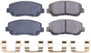 17-1623, Z17 Front Ceramic Brake Pads with Hardware