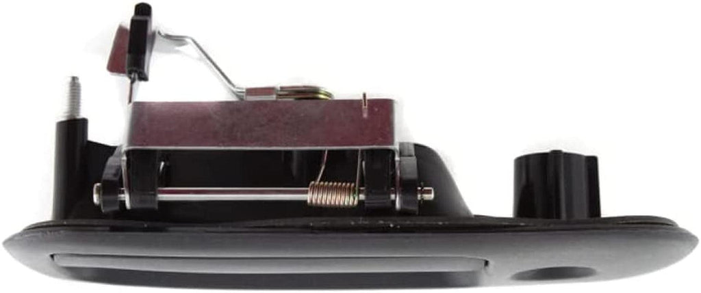 for GMC Savana 3500 Exterior Door Handle Front, Driver Side Textured Gray (1996-2002) | with Key Hole | Trim: Base/Sle | GM1310143 | 15167641