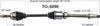 TO-8299 CV Axle