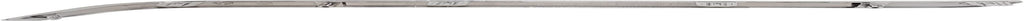Rear, Driver Side Bumper Trim Compatible with 2017-2022 Honda Ridgeline Chrome Silver, Garnish Partslink - HO1146106