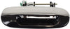 For Buick Rainier Exterior Door Handle Rear, Passenger Side Smooth Black Bezel with Chrome Lever (2004-2007) | Trim:All Submodels
