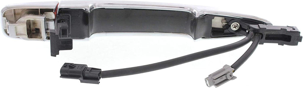 Front, Passenger Side Exterior Door Handle Compatible with 2009-2014 Nissan Maxima, Fits 2013-2018 Nissan Sentra, Fits 2009-2014 Nissan Murano, Fits 2011-2017 Nissan Leaf