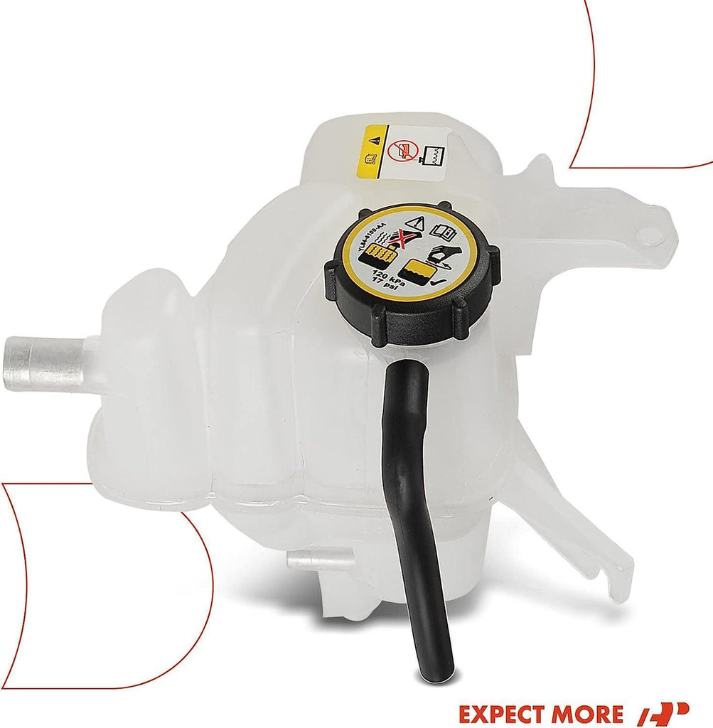 A-Premium Engine Coolant Overflow Recovery Reservoir Tank [W/Cap & Sensor] Compatible with Ford Escape 2001-2006 [3.0L] & Mazda Tribute 01-06 [3.0L] 05-06 [2.3L] & Mercury Mariner 2005 2006 [3.0L]