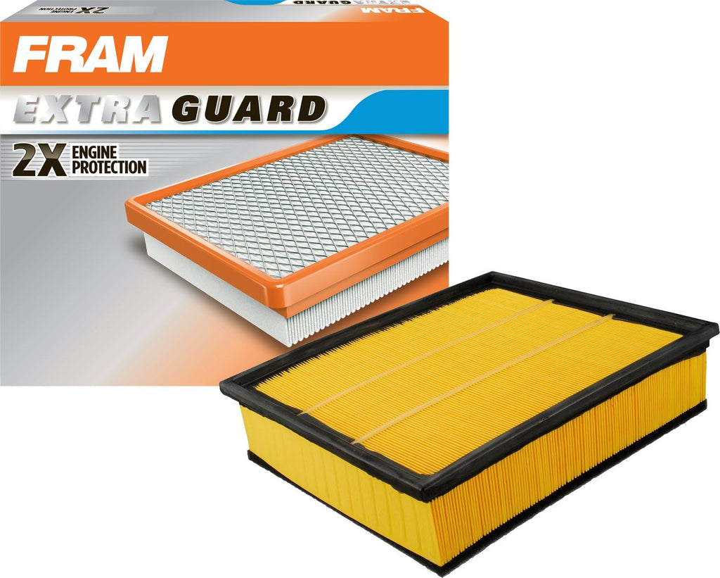 Extra Guard Flexible Rectangular Panel Engine Air Filter Replacement, Easy Install W/Advanced Engine Protection and Optimal Performance, CA5876