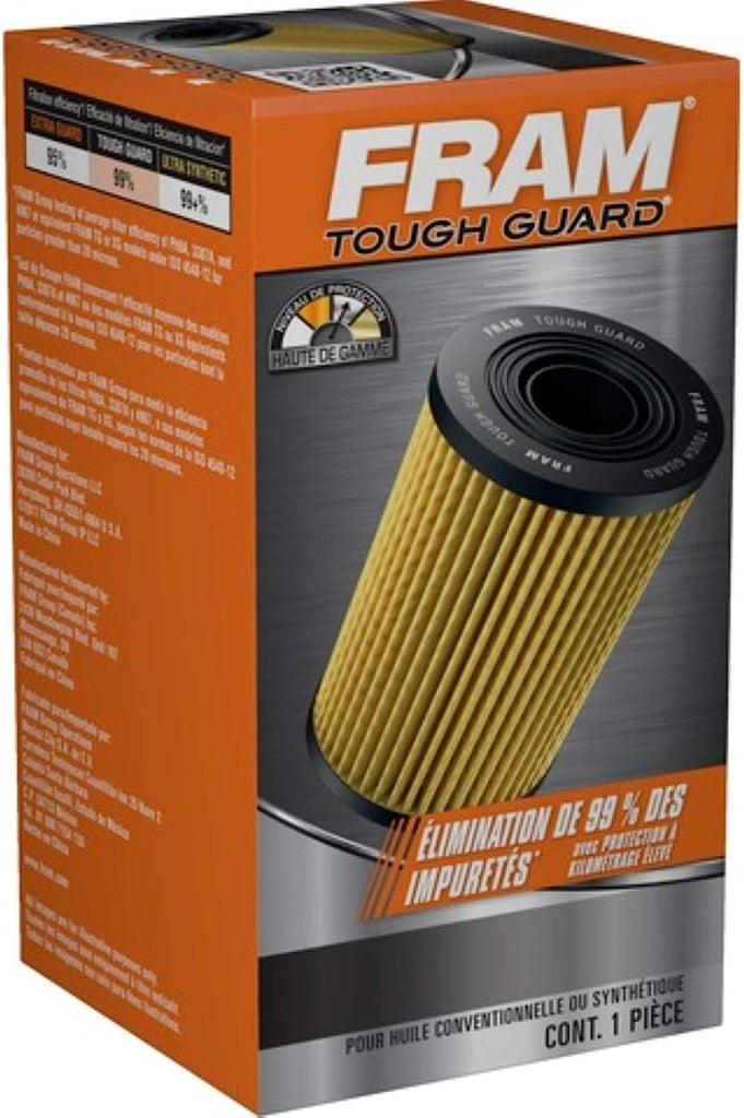 Tough Guard Replacement Oil Filter TG3985, Designed for Interval Full-Flow Changes Lasting up to 15K Miles