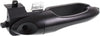 Front Exterior Door Handle Compatible with 2000-2007 Ford Focus, Set of 2, Driver and Passenger Side Smooth Black