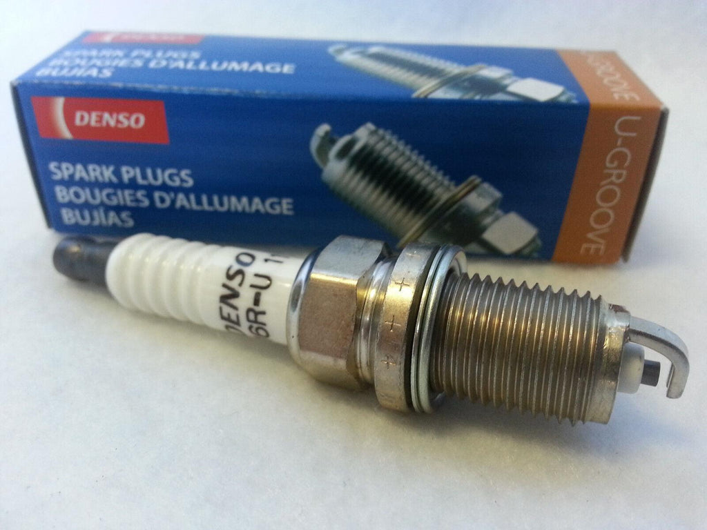 4X DENSO K20PR-U11 (3121) U-Groove Resistor Spark Plug