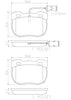 Brembo Front Disc Brake Pad Set for Discovery, Range Rover (P44004N)