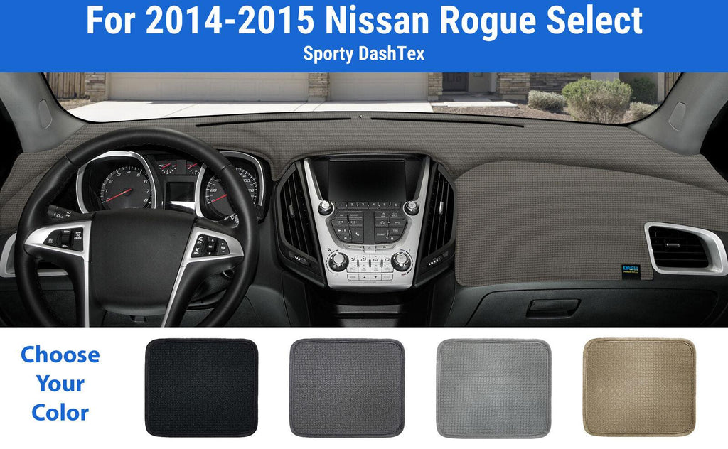 Dashboard Dash Mat Cover for 2014-2015 Nissan Rogue Select (Dashtex)