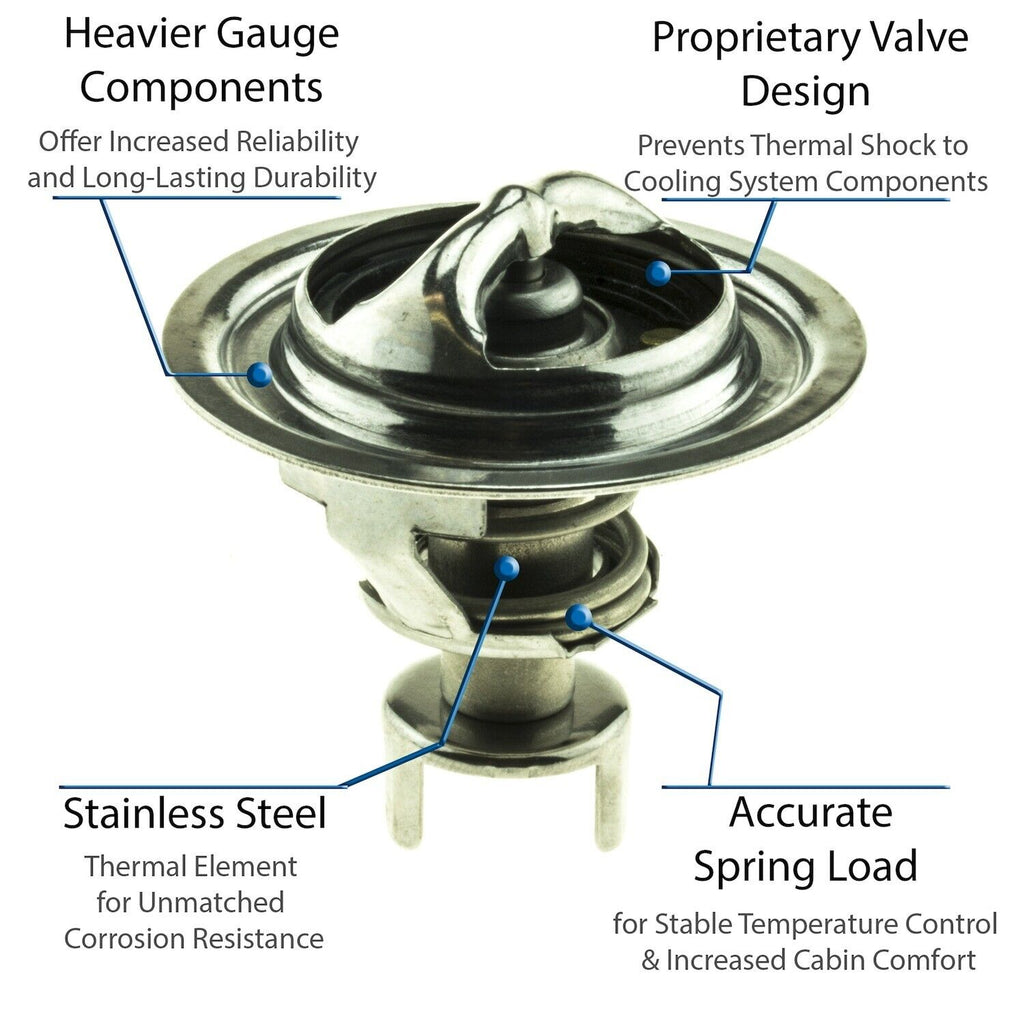 Engine Coolant Thermostat for Frontier, Xterra, Villager, Quest+More 5268-170