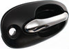 Front Exterior Door Handle Set of 2 Compatible with 2002-2005 Kia Sedona Chrome Lever with Primed Bezel Driver and Passenger Side