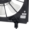 OEM-RF-0206 Factory Style Radiator Cooling Fan Assembly Cooling Efficiency Improved Direct Replacement [Compatible with 2007-2011 Element]