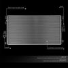 OEM-RA-13339 OE Style 1-Row Aluminum Cooling Radiator Compatible with 11-16 F250 / F350 / F450 / F550 Super Duty