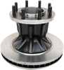 Gold 18A874 Black Hat Front Disc Brake Rotor and Hub Assembly