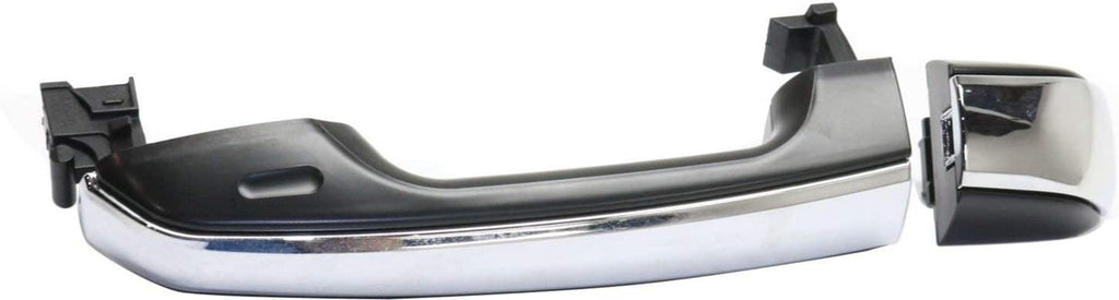 Rear, Driver and Passenger Side Exterior Door Handle Set Compatible with 2010-2020 Toyota 4Runner, Fits 2009-2011 Toyota Land Cruiser, Fits 2013-2016 Toyota Land Cruiser