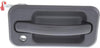 for Hummer H2 Exterior Door Handle Front, Passenger Side Textured Black 2003-2009 | with Key Hole | Trim: Base | HU1311102 | 15104793
