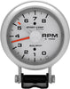 3781 Sport-Comp Silver Tachometer,3.750 In.