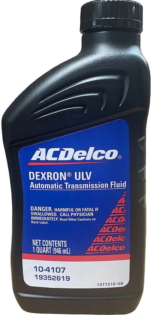 GM Original Equipment 10-4107 Dexron ULV Automatic Transmission Fluid - 1 Qt