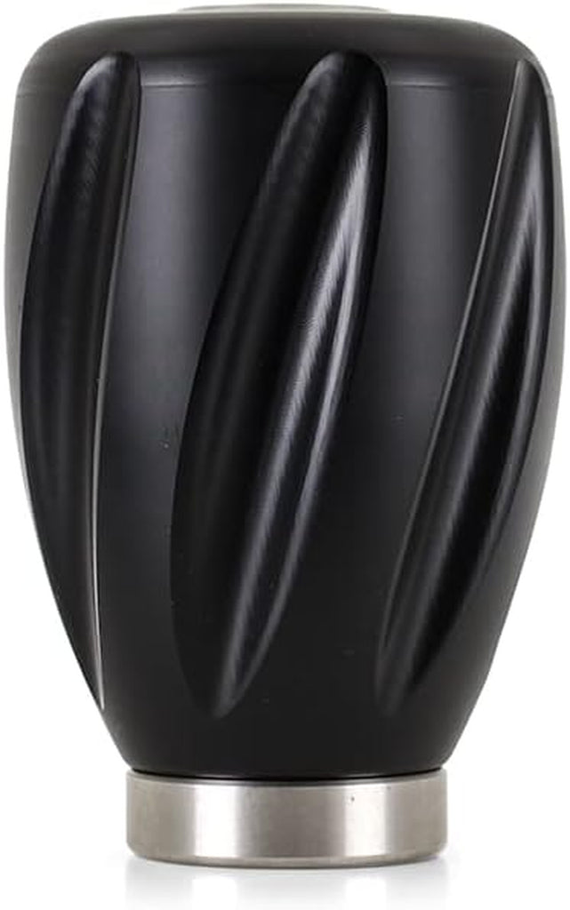 Weighted Steel Core Shift Knob, Twist, Black (Delrin)