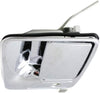 for Ford F-250 Super Duty Exterior Door Handle Front, Driver Side Chrome (1999-2016) | with Key Hole| Trim:All Submodels