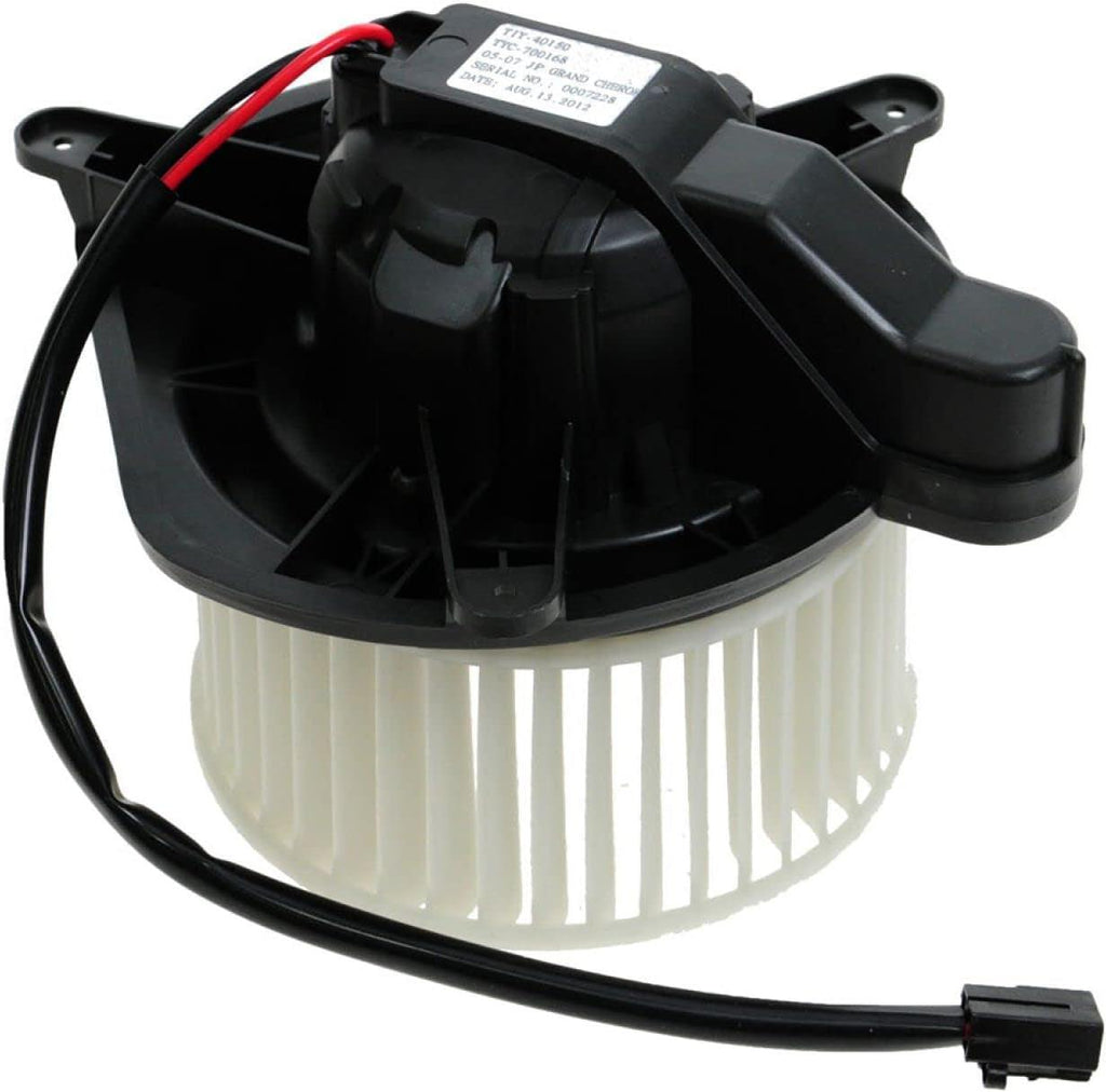 Heater Blower Motor W/Fan Cage Front for Jeep Grand Cherokee Commander