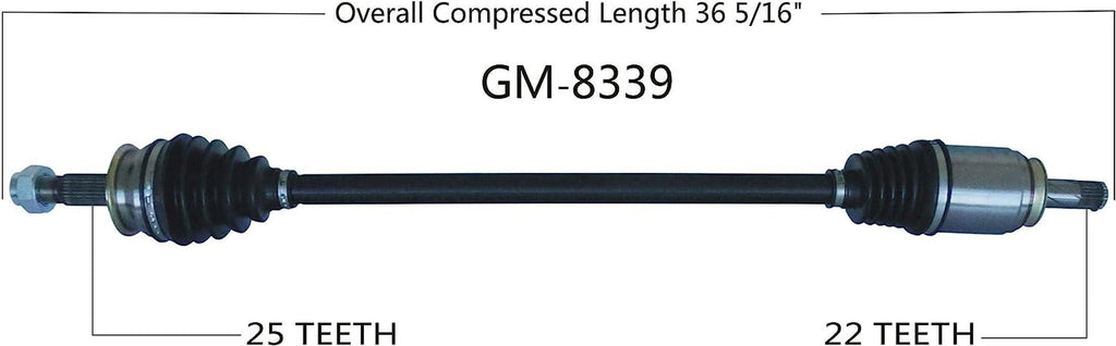 GM-8339 CV Axle
