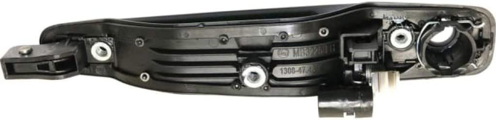 for Mitsubishi Galant Exterior Door Handle Front, Driver Side Primed (2004-2012) | with Key Hole| Trim:All Submodels