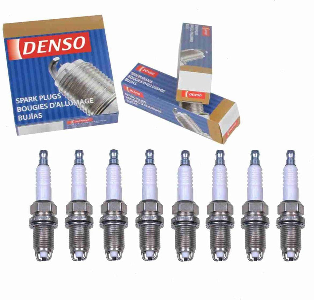 8 Pc DENSO Standard Spark Plugs Compatible with BMW 740Il 4.0L 4.4L V8 1993-2001