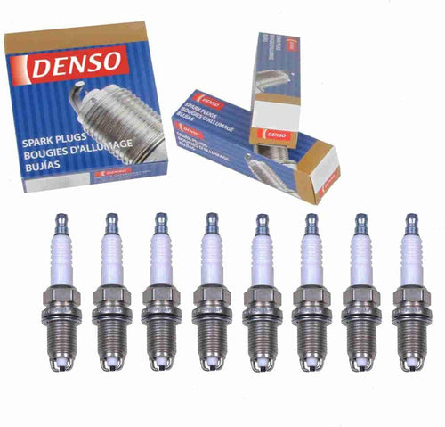 8 Pc DENSO Standard Spark Plugs Compatible with BMW 740Il 4.0L 4.4L V8 1993-2001