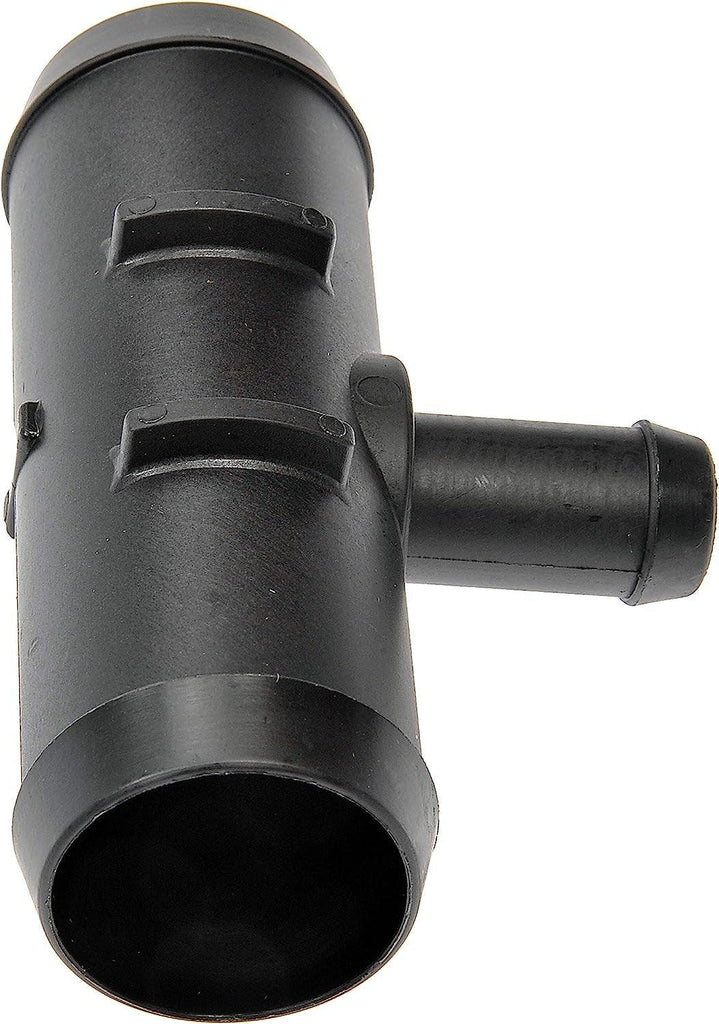 Dorman 800-579 1 3/8 In. Heater Hose Connector, Tee 90 to 1 3/8 In. Barbed, 2 Pack, Black