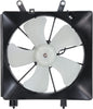 600380 Cooling Fan Assembly Compatible with 2001-2005 Honda Civic, Black