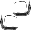 Side Corner Parking Light Trim Chrome Pair Set for 93-97 Ranger Pickup XLT 2WD