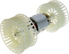 Heater Blower Motor with Dual Fan Cage Compatible with 1990-1993 MB 300SL / 1990-1993 500SL / 1993 600SL / 1994-1997 SL320 / 1994-2002 SL500 / 1994-2002 SL600