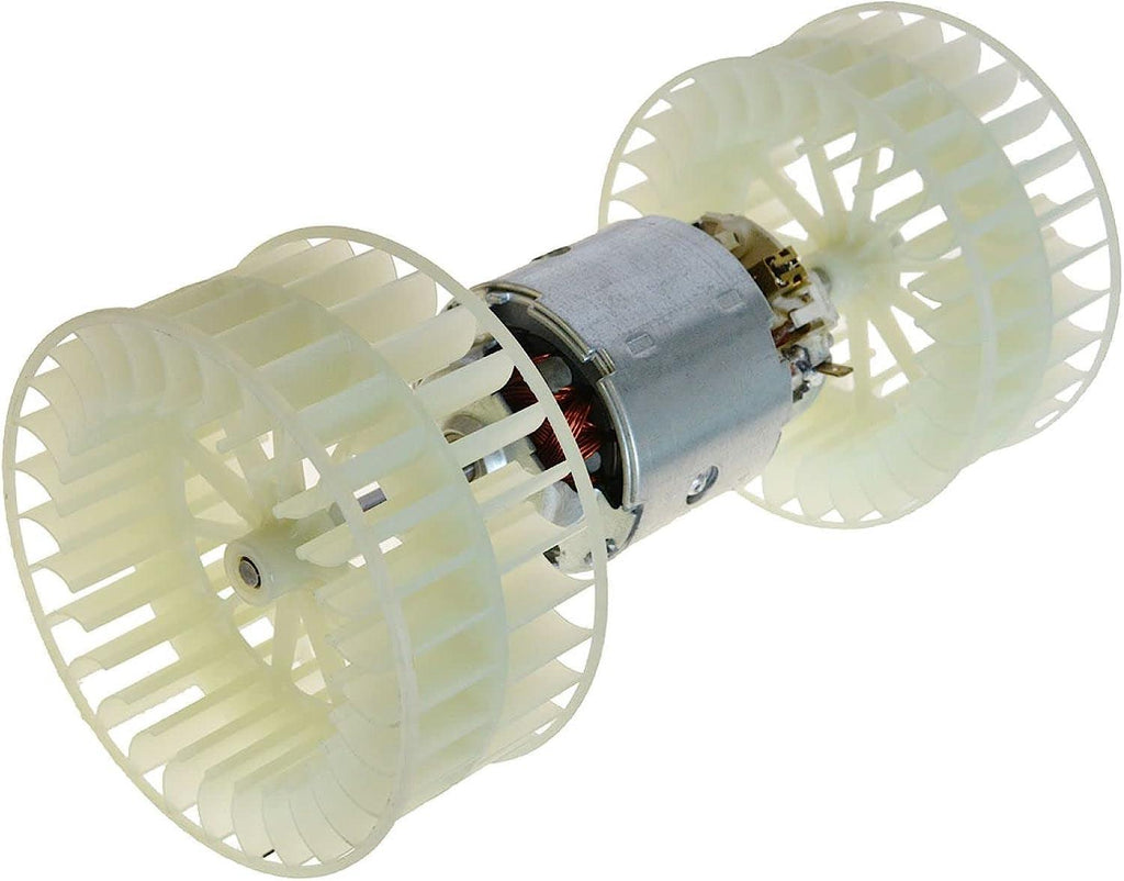 Heater Blower Motor with Dual Fan Cage Compatible with 1990-1993 MB 300SL / 1990-1993 500SL / 1993 600SL / 1994-1997 SL320 / 1994-2002 SL500 / 1994-2002 SL600