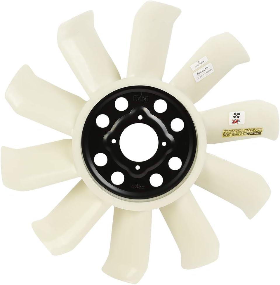 OEM-RF-0120 FO3112101 Factory Style Radiator Cooling Fan Blade,Black