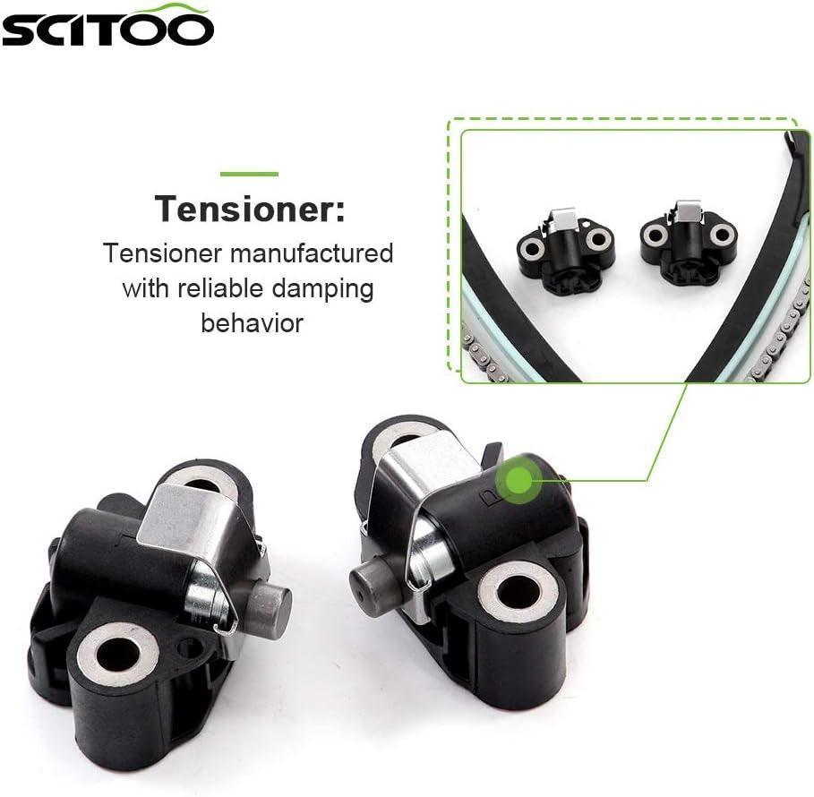 TS20391 9-4201S 9-4202S Engine Timing Chain Kit Sets Replaces for Ford for Lincoln Expedition F-150 F-250 Super Duty F-350 Super Duty Navigator Mark LT 5.4L