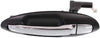 for Kia Optima Exterior Door Handle Rear, Driver Side Black Bezel with Chrome Lever (2001-2006) | Trim:All Submodels | KI1520111 | 836503C021