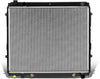 OEM-RA-2321 OE Style Aluminum Cooling Radiator Replacement Compatible with 00-06 Tundra AT, 27-3/8" W X 22-5/8" H X 1-7/16" D, 1-1/2" Inlet, 1-1/2" Outlet
