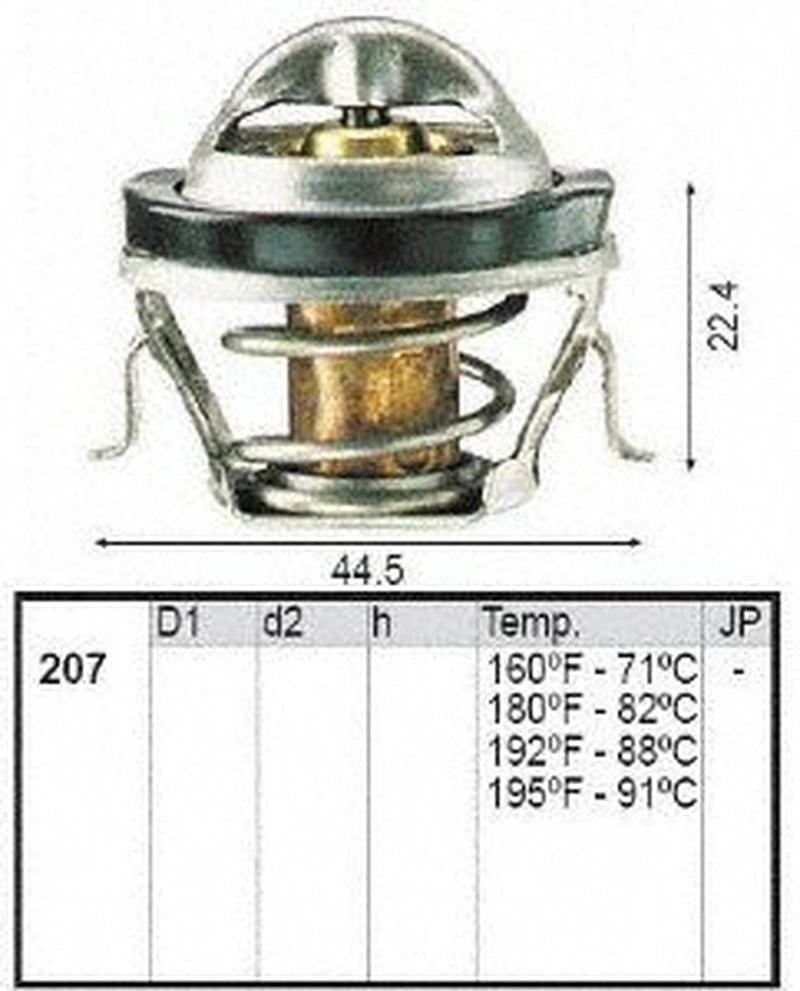 Thermostat,207-180 Thermostat,207-180