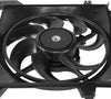 Factory Style Radiator Fan Assembly Compatible with 2003-2008 Tiburon 2.7L,OEM-RF-1141