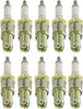 NGK Laser Platinum Set of 10 Spark Plugs 5255 BUR9EQP for Mazda RX-7 84-95 1.3L