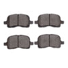 Dynamite Friction Front Disc Brake Pad Set for Prizm, Corolla (1310-0741-00)