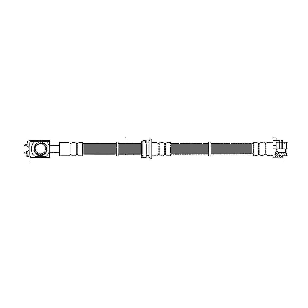 Centric Brake Hydraulic Hose for Audi 150.33043