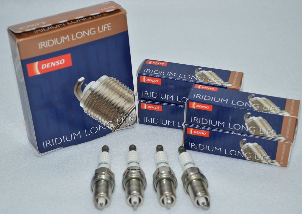 4 PC Denso FK16R-A8 / 3485 Iridium Spark Plug Set 2012-2014 Toyota Prius C