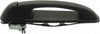 Compatible with Dodge Ram 1500 Exterior Door Handle 2002-2008 Driver Side Rear, Textured Black | Trim: All Submodels | CH1520109 | 55275685AB