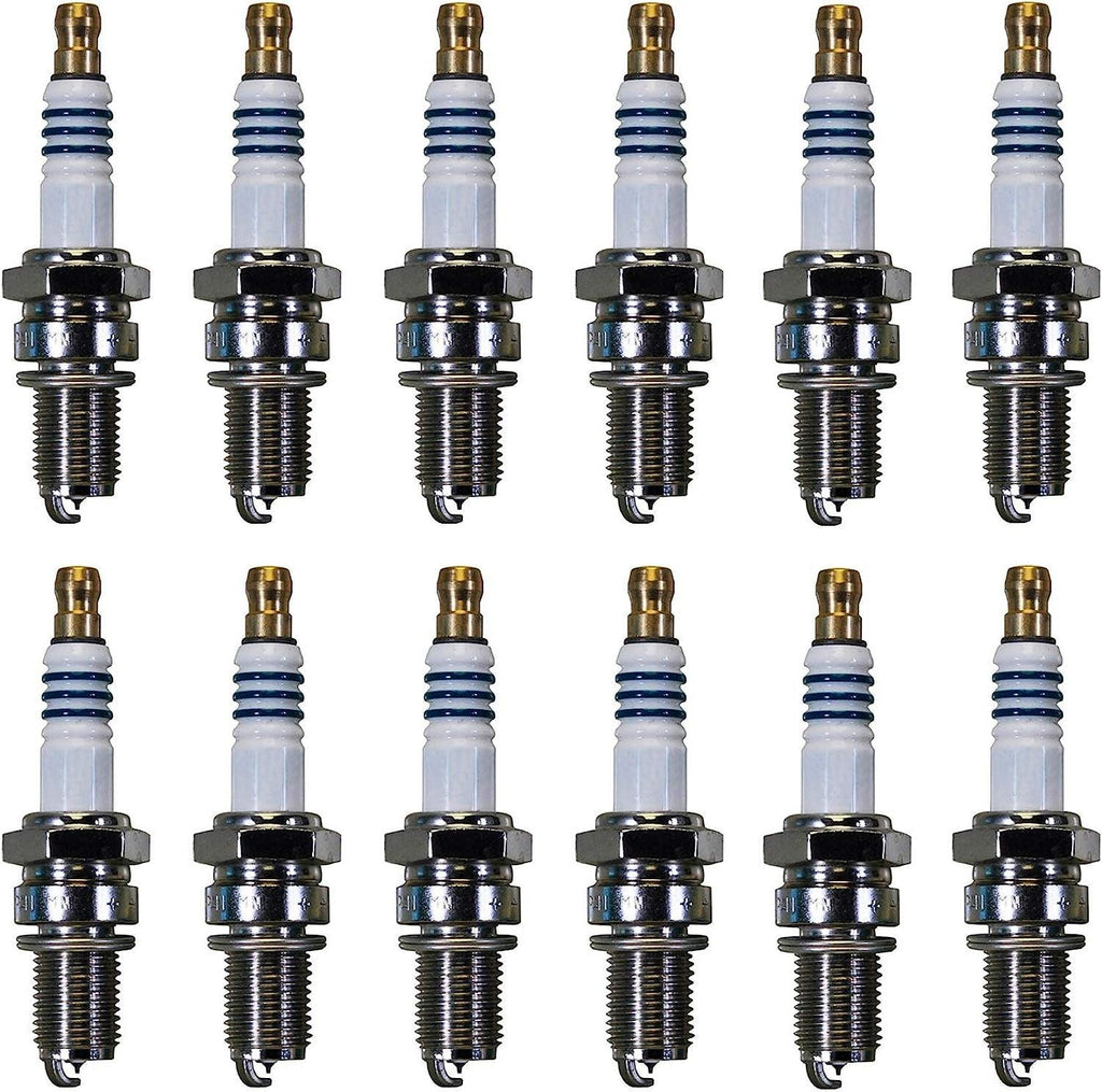 Denso Set 12 Iridium Power Spark Plugs Gap 0.032 for Ferrari H12 Lamborghini V12